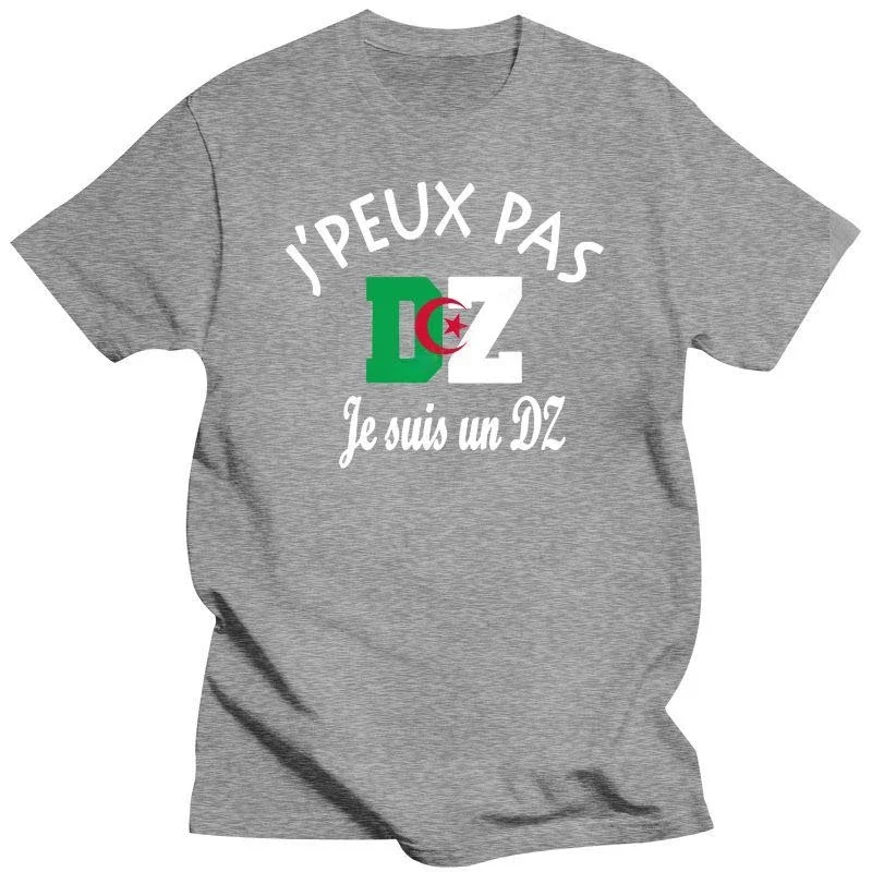 Mens Clothing  Mens T-Shirt Dz Algeria Can  Jpeux Not I Am A Dz! Mens brand fashion Oversized t-shirt Summer T shirts For Men