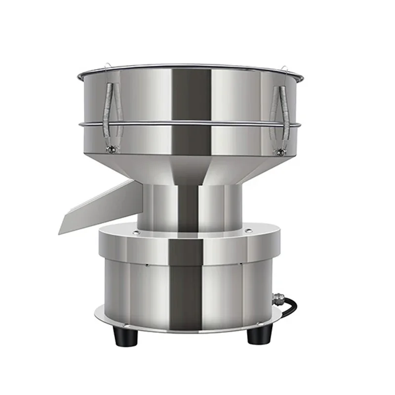 Vibrating Screen Small Stainless Steel Sieving Machine 50w Powder Sieve Chinese Medicine Flour Electric Sifting Machine