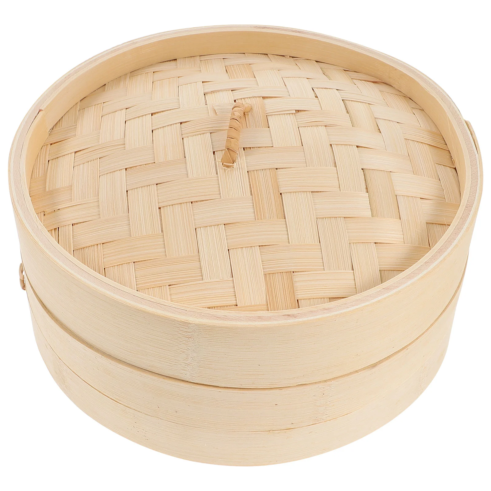 

1 Set of Household Bamboo Steamer Kitchen Bun Steamer Bamboo Steamer Basket Kitchen Steamer kitchen bamboo steamer