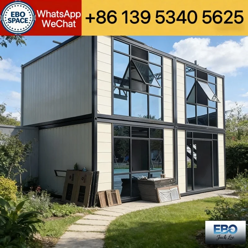 MMC Custom Expandable Container House Made in China 20ft 30ft 40ft Prefab Modular Villa Fast Build Waterproof Mobile Home with
