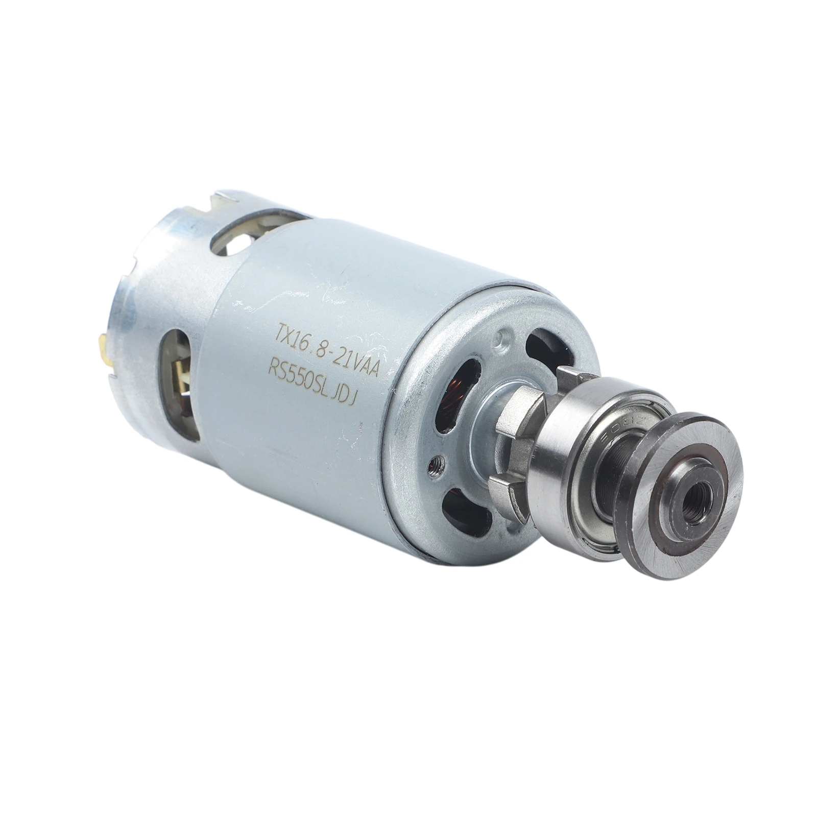 Ersatz-Winkelschleifer-Motor für 16,8V 18V 21V Lithium-Akkus für Mini-Schleifer, Bimetall-Konstruktion, RS550SLJDJ, Standardgröße – Detail 10