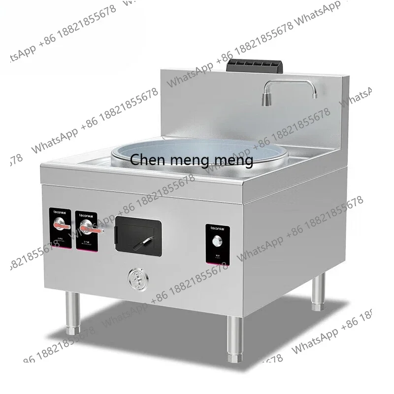

Commercial large pot stove canteen hotel gas fire stove unit kitchen single head liquefied gas stove