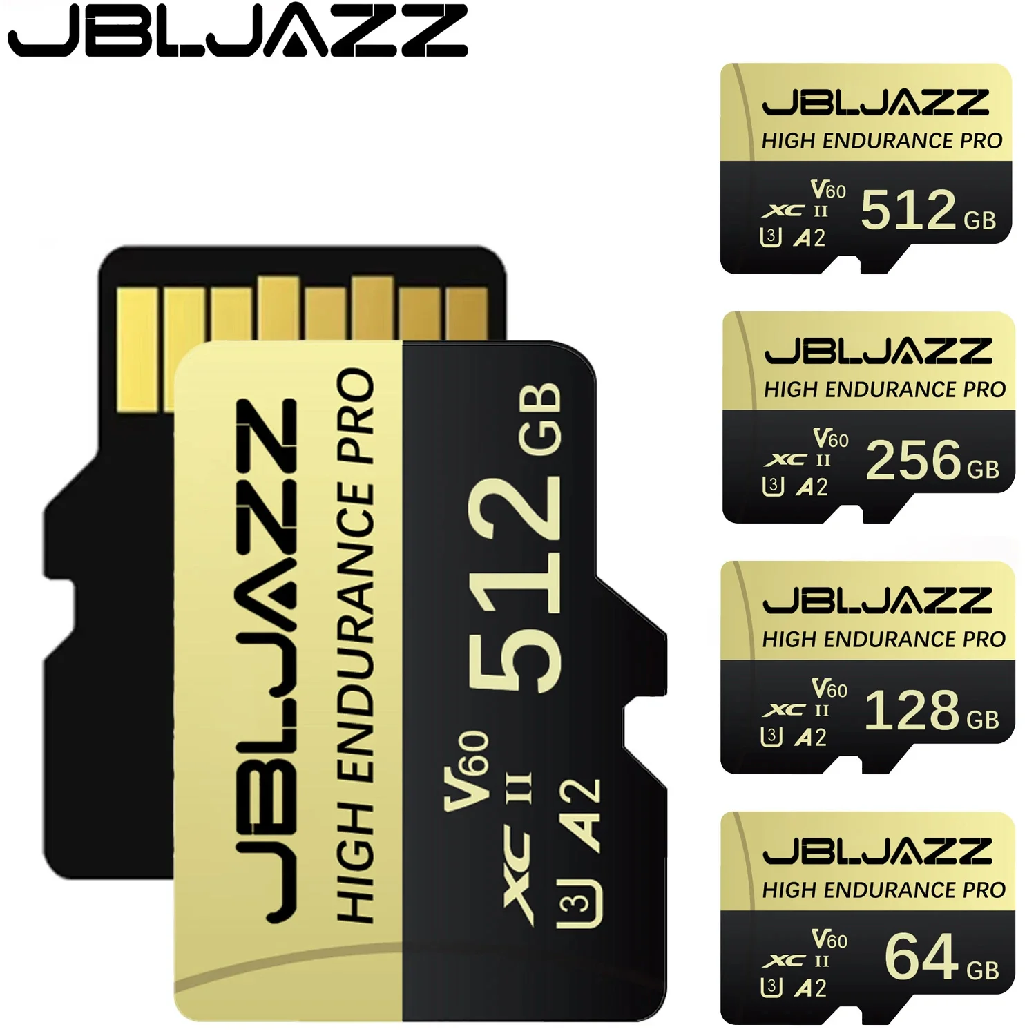 MicroSD Card High Endurance 32GB SDHC 64GB 128GB SDXC V30 C10 U3 Flash Memory Card 100Mb/s TF Video Card for Monitoring view 2