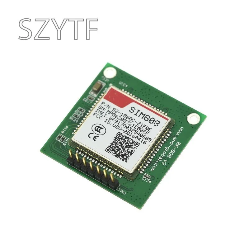 GSM GPS SIM808 Breakout Board,SIM808 core board,2 in 1 Quad-band GSMGPRS Module Integrated GPSBluetooth-Compatible Module