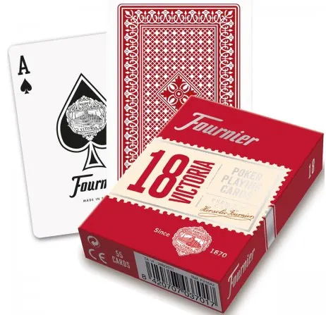 Fornier 18 Marked Poker For UV Lens Anti Cheating Playing Cards With Invisible Ink Game Tricks