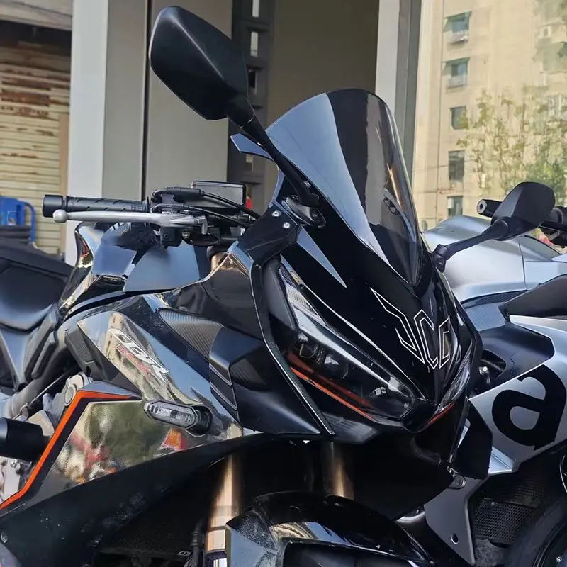 لهوندا CBR650R 2019 2020 2021 2022 2023 2024 2025 CBR 650R فقاعة مزدوجة الزجاج الأمامي شاشة الزجاج الأمامي منحرف الرياح
