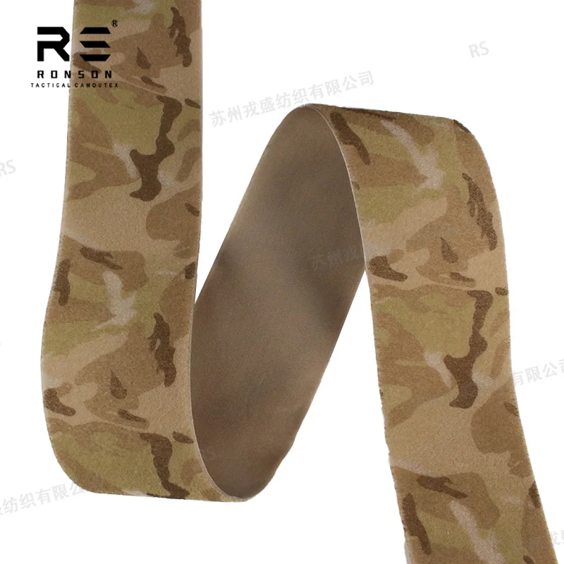MCAD MC Arid CP Camouflage Printed Nylon Tactical Gear Loop Tape 4 Inch Wide Material with Strong Durable Use Loop Bag Materials