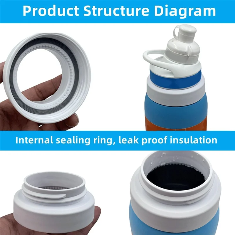 B47B-Water Bottle Adapter For Owala To Cirkul, Adapter For Owala Freesip24/25/32/40Oz To Cirkul