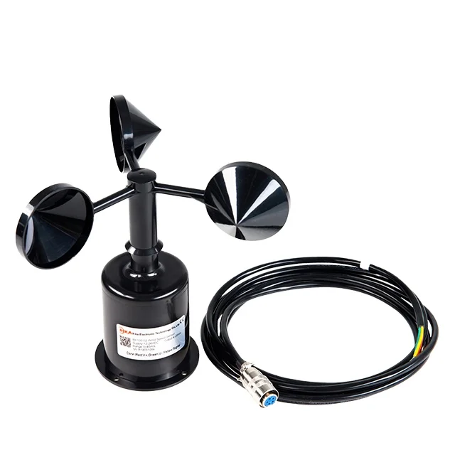 

Plastic/Metal 4-20mA RS485 Wind Generator Three Cup Anemometer Wind Speed Direction Measuring Device Sensor Meter