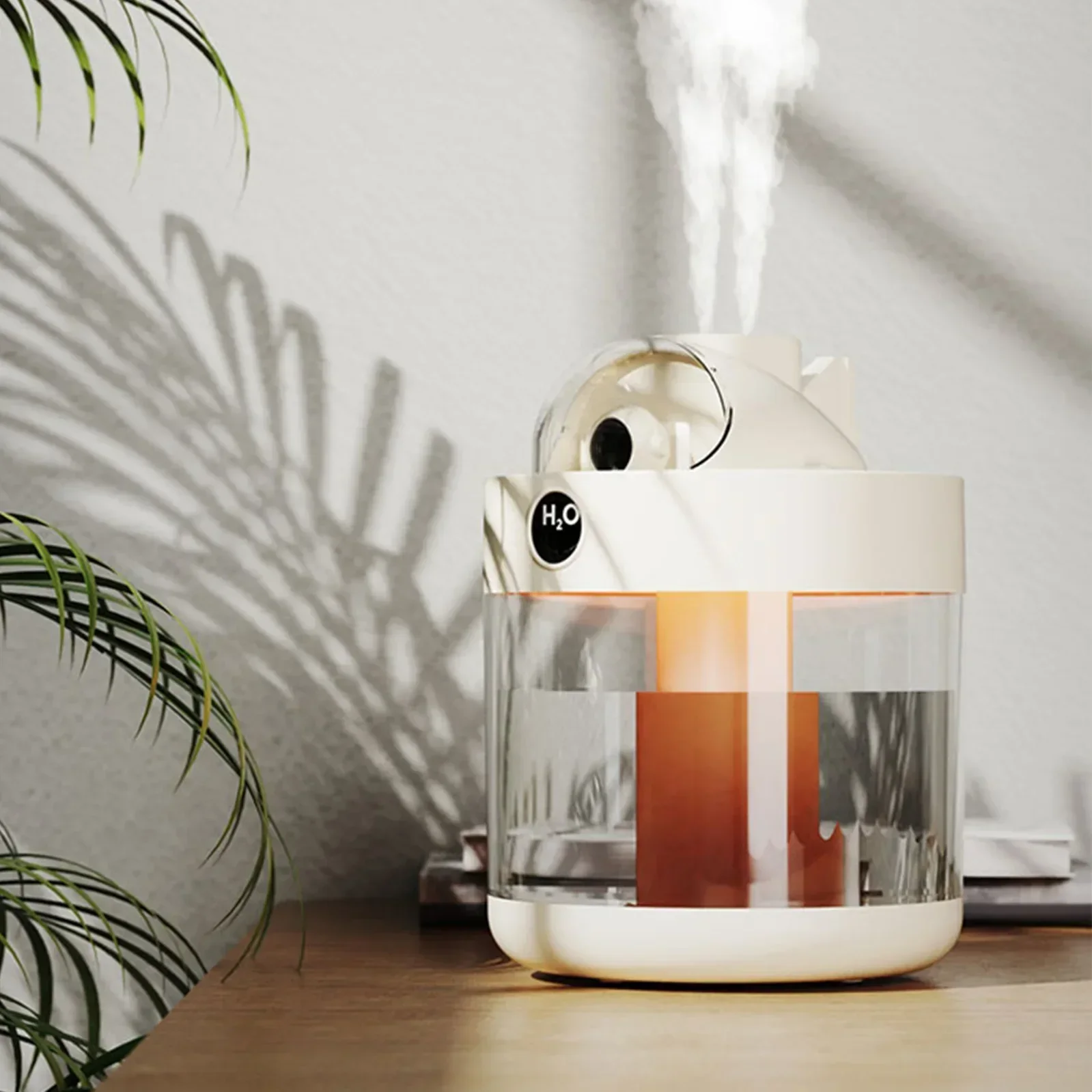 3.5L Small Portable Humidifier Dual Spray Creative Space Module Household Heavy Mist Air Bedroom Office Desktop