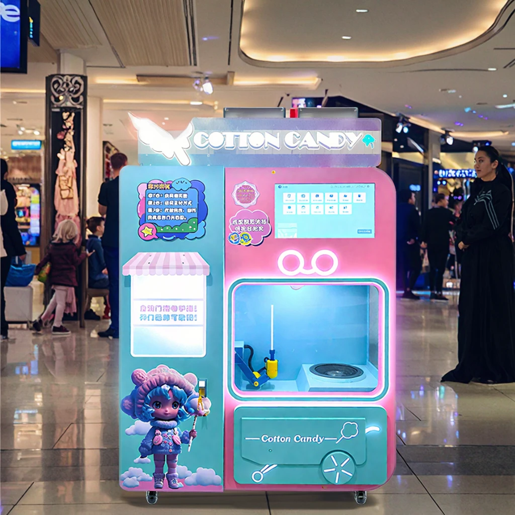 Fully Automatic Double  Candy Vending Machine New Condition Food Bakery Applications for Fruit Raw Material Preparation