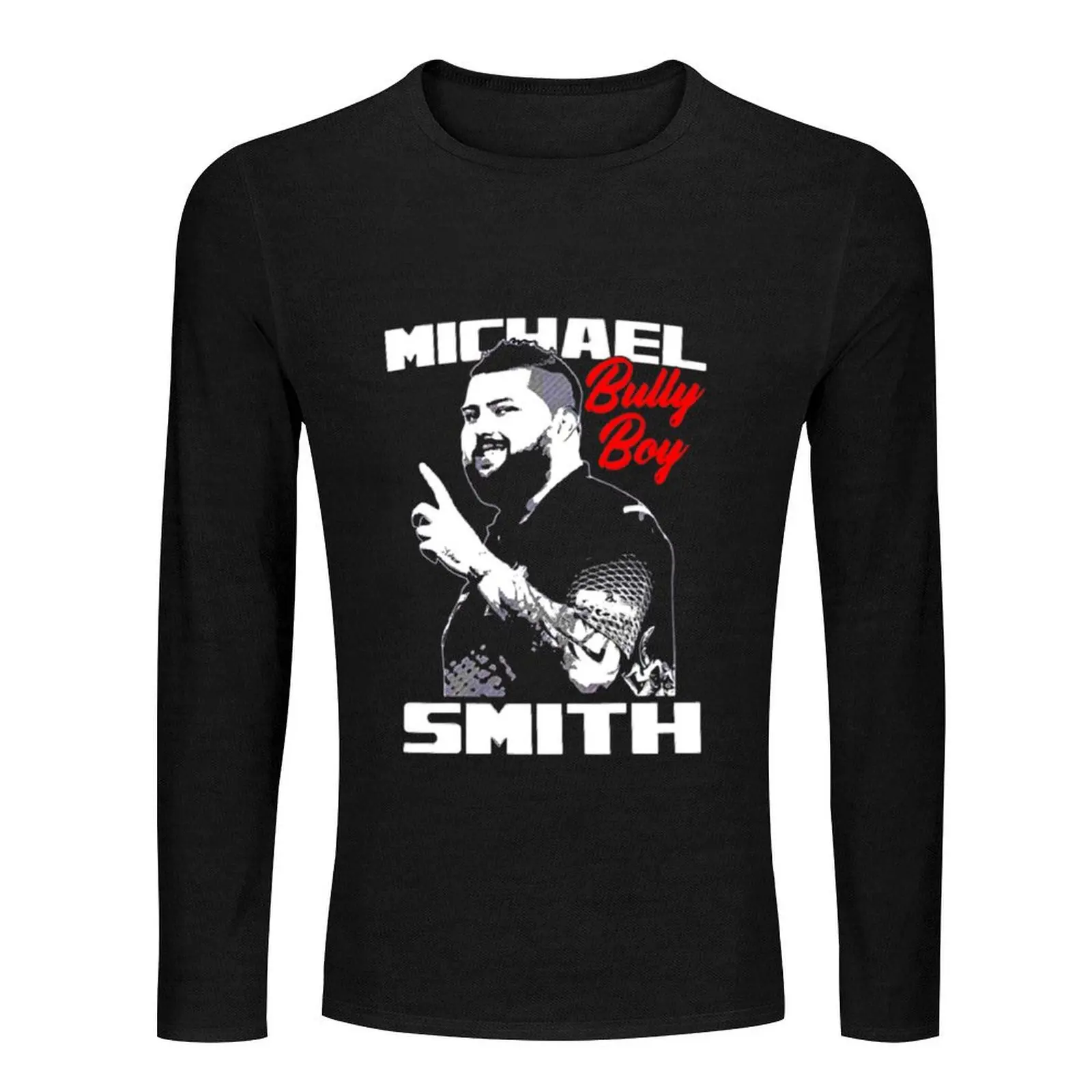 Michael Smith Darts Player Long T-Shirt boys t shirts funny t shirt anime clothes plain white t shirts men