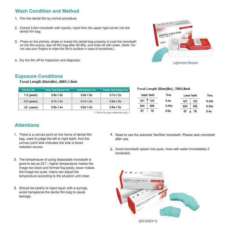 Рисунок 5 - Стоматологическая рентгеновская пленка