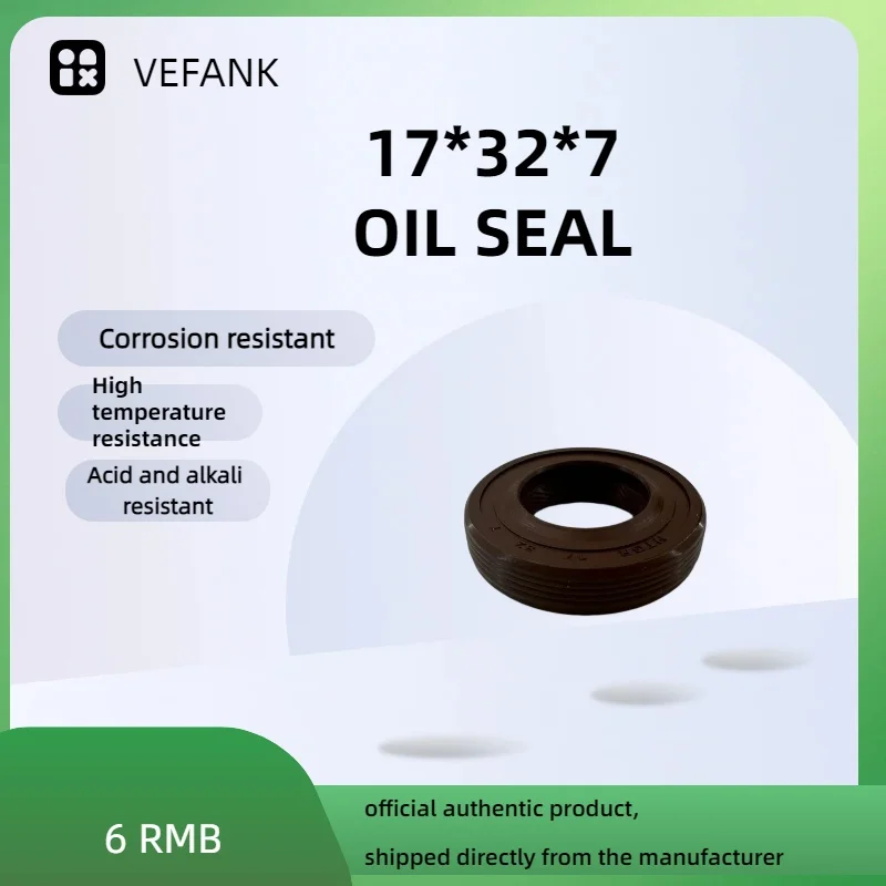 

Professional Automotive Oil Seal AD0750F (17x32x7) — Rubber Seal for Cars, Trucks, and Machinery (Pneumatic & Dust-Proof)