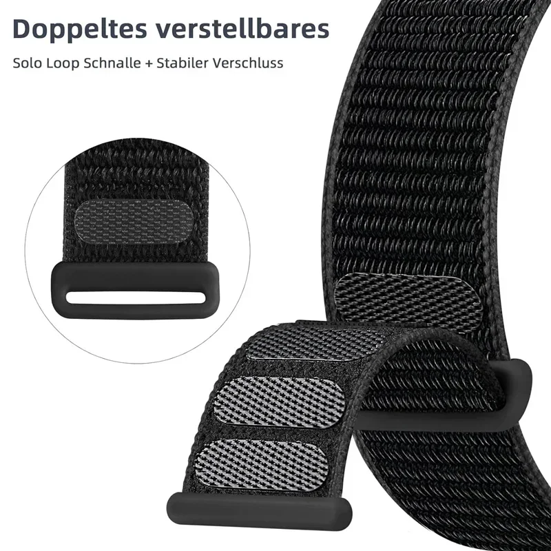 Pop Nylon Loop Strap For Apple Watch Band 40mm 44mm 45mm 41mm 42mm 38 Smart Bracelet IWatch Series 10 9 8 SE 7 6 5 46mm Ultra 2