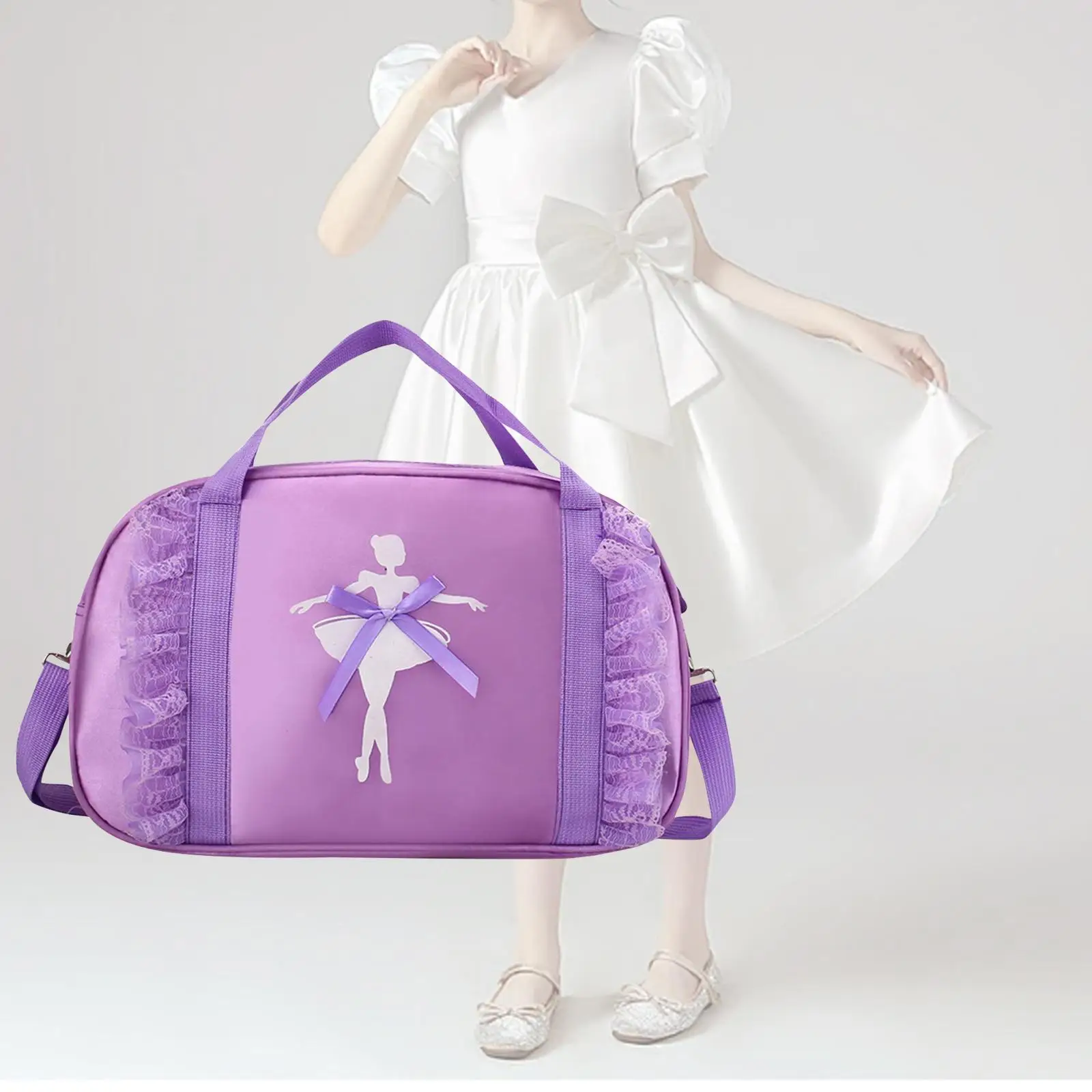 Bolsa de baile de Ballet impermeable para niños, regalo para el Día de los niños, baile deportivo