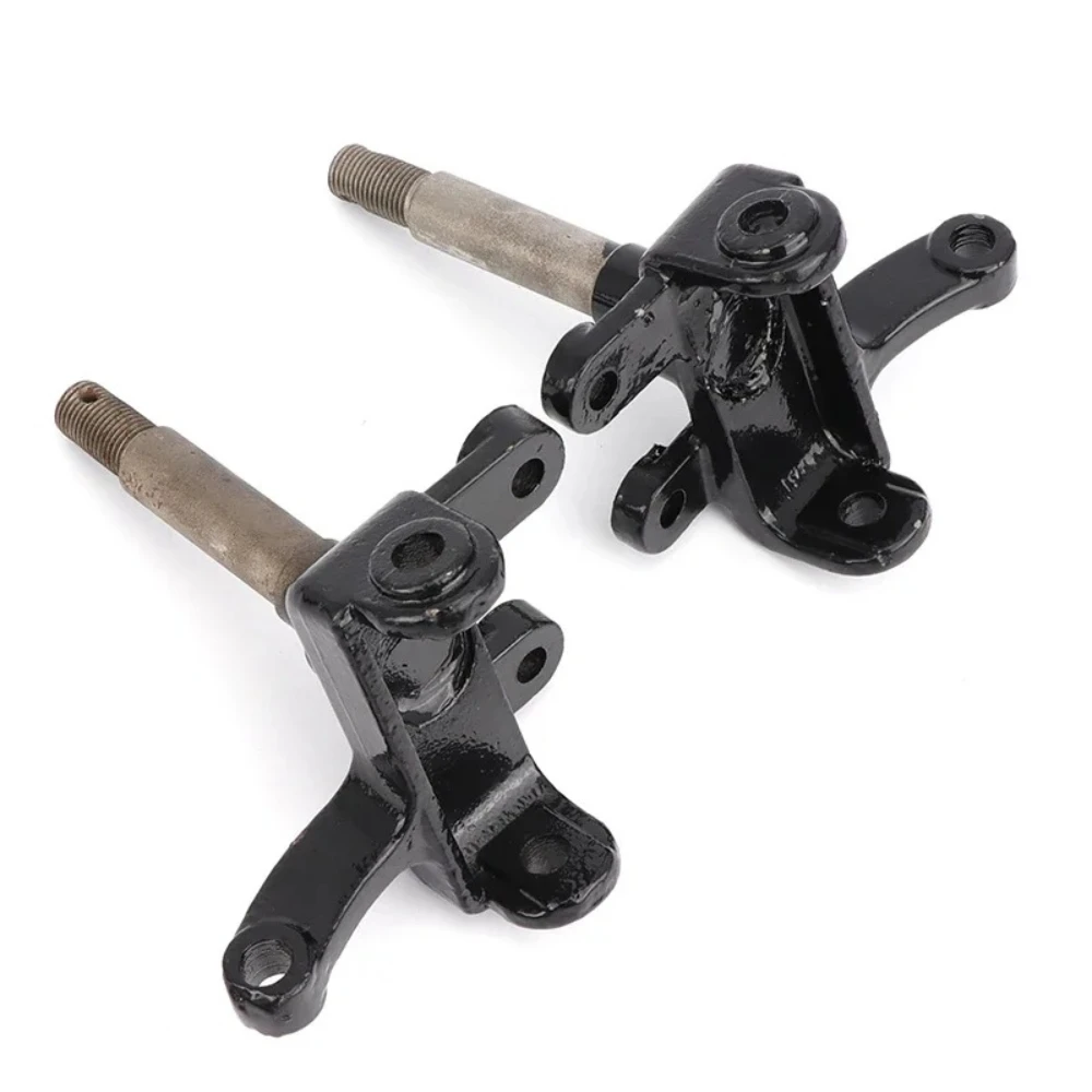 1Pair 17mm Steering Strut Knuckle Spindle Fit For China 50cc 70cc 110cc ATV Go Kart Buggy UTV Bike Disc Brake Wheel Hub Parts