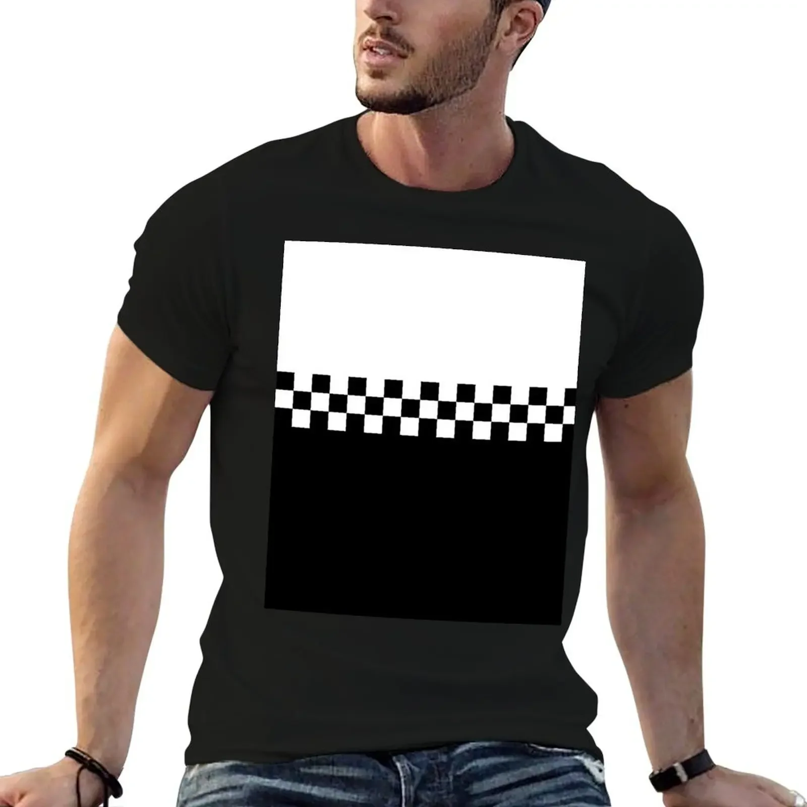 

Two Tone Mod Ska 60s Retro Black & White T-Shirt gifts for boyfriend fashion shirts shirts men graphic