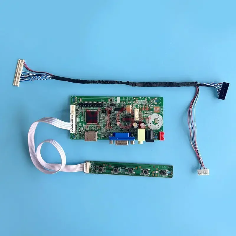 LCD Monitor Driver Controller Board Fit HSD121PHW1 HSD110PHW1 VGA HDMI-Compatible Speaker 12.1