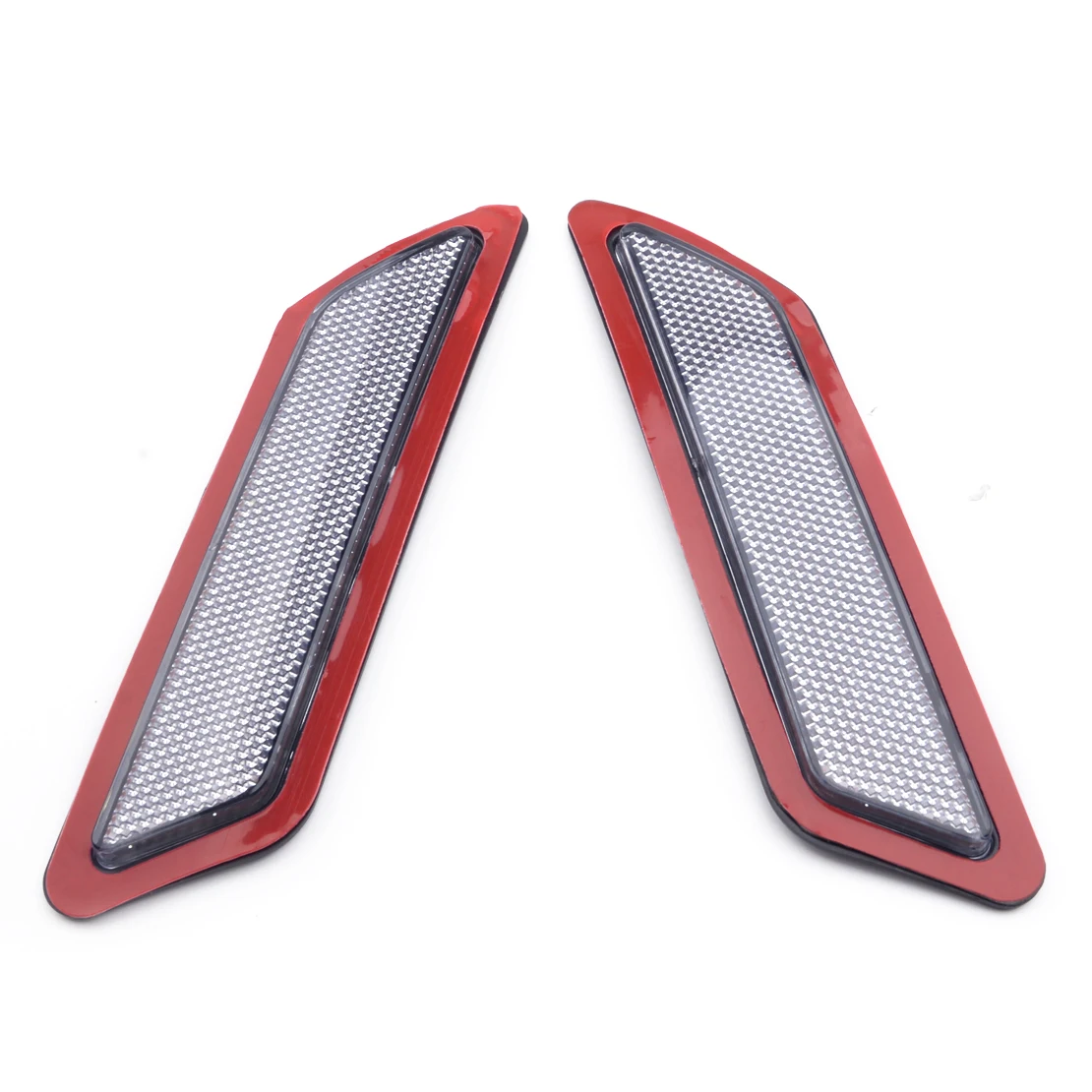 1Pair Front Side Bumper Marker Reflector Lamp Light White Lens 63147274521 63147274522 Fit for BMW 3-Series F30 2013 2014 2015