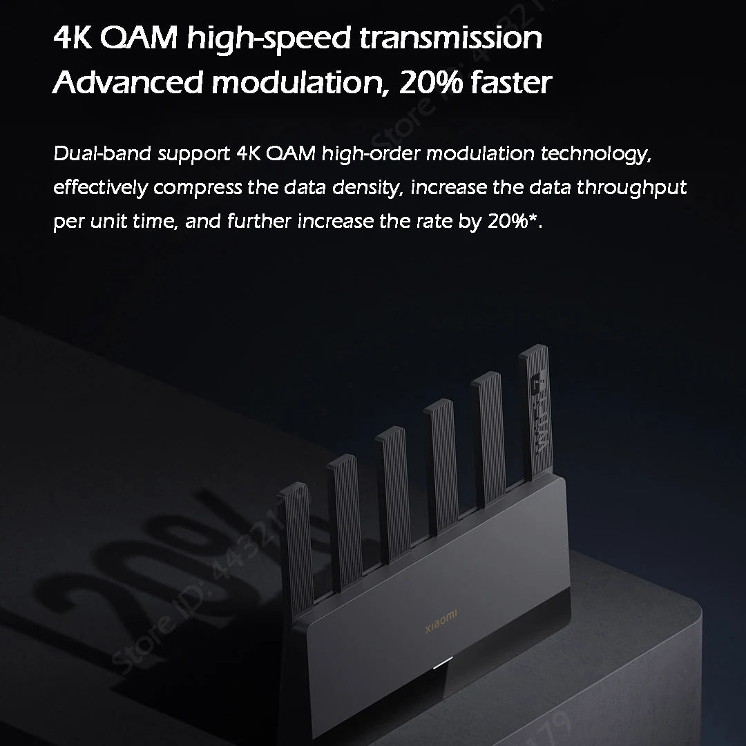 Imagem -04 - Roteador Núcleo Quad Wfi7 6500mbps 2.5g Porta Ethernet Dupla Freqüência 2.4 Ghz 5ghz Amplificadores de Sinal Independentes Malha Xiaomi-be6500
