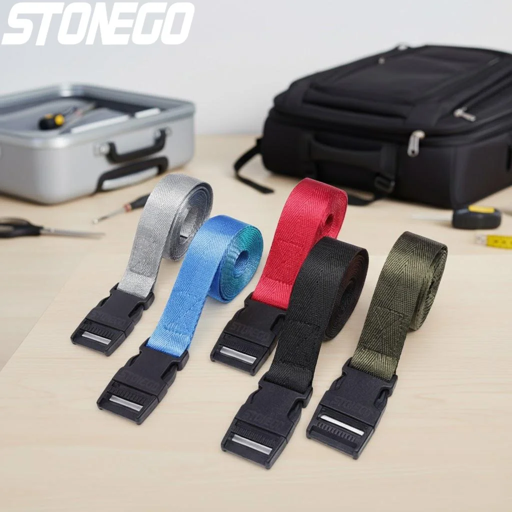 Heavy Duty Adjustable Nylon Braided Luggage Belt Durable Secure Outdoor Gear 1/3M Lap Belt Home Hardware