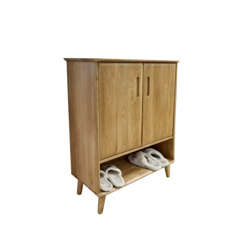 

Log wind, all solid wood, shoe cabinet, household, indoor, bedroom, storage cabinet, simple