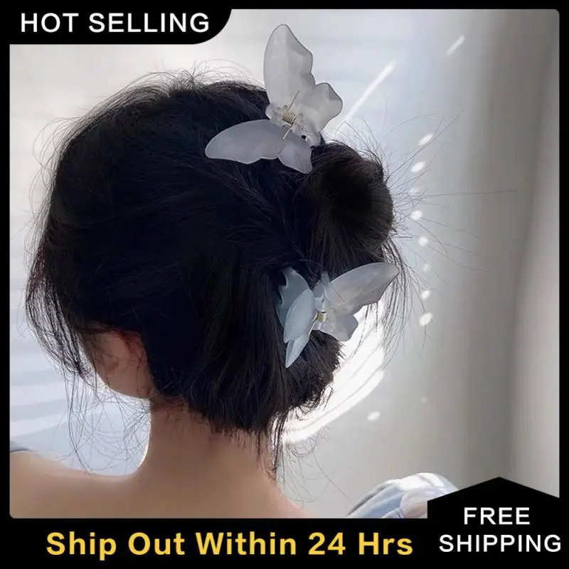 

Fairy Chic Модная полупрозрачная заколка для волос Полупрозрачные аксессуары для волос Инновационный матовый уникальный стильный корейский стиль