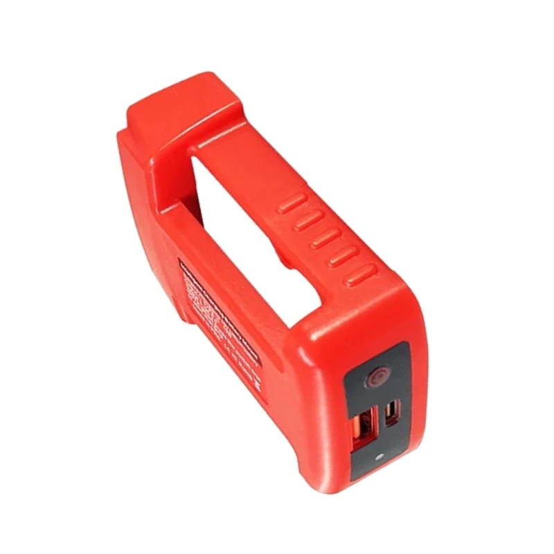 Batterie Halter Stehen Gürtel Schnalle USB Port Typ-C für MWQ DW 18V Lithium-Batterie schnelle Lade Adapter