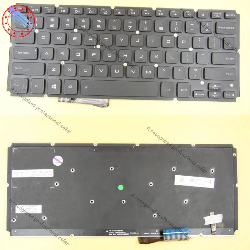 

Original for dell xps 14 15 L421x L521x P30G Laptop keyboard US layout