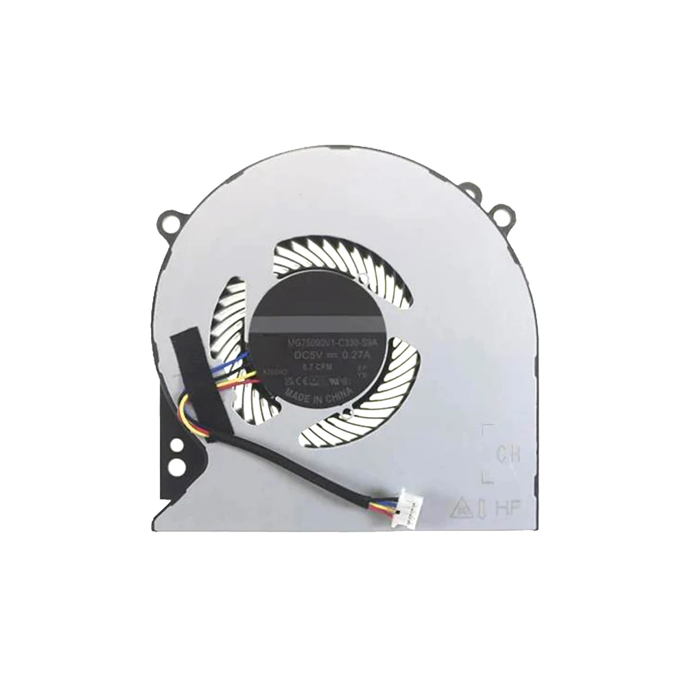 

Laptop CPU Fan For DELL 0TR5MX TR5MX MG75070V1-C330-S9A DC28000Z8S0 DC5V 0.27A Compatible DFS5H223145659 FPLY