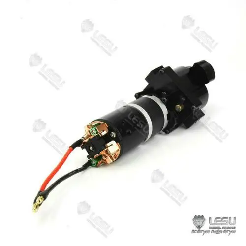 

LESU RC Parts Drive GearBox Transmission 2Speed Motor for 1/14 Scale RC Tractor Truck Tamiyaya Dumper DIY Model Toys TH16484