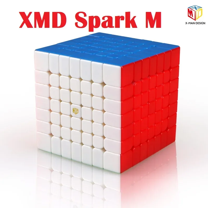 [Picube] QiYi XMD Spark M 7x7x7 Magnetische Kubus Professionele Mofangge 7*7 Magic Speed Cubes Twist Educatief 7x7 Fidget Speelgoed