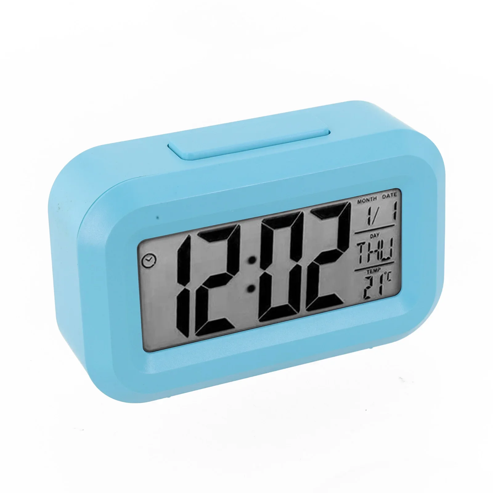 Alarm Clock Digital Alarm Clock 9*2.5*5.5 Cm Date Temperature Display Snooze Mode For Home/Office Multifunctional Clock