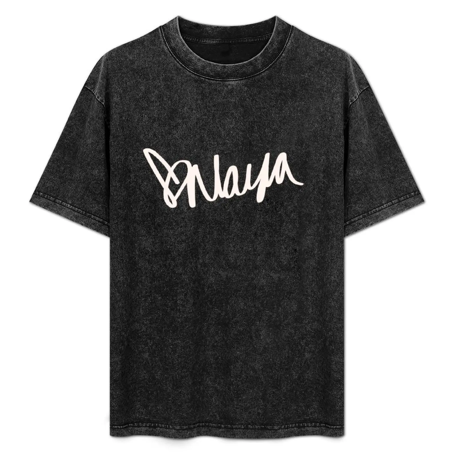 

Naya Rivera autograph T-Shirt man t shirt cotton man t shirt designer man tshirt t shirts with prints T-Shirt