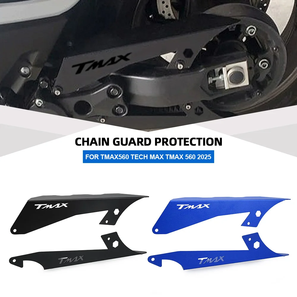 

Tmax530 T-MAX560 Motorcycle Chain Cover For Yamaha TMAX560 Tech Max Tmax 560 2025 TMAX 530 SX DX Chain Guard Sprocket Protector