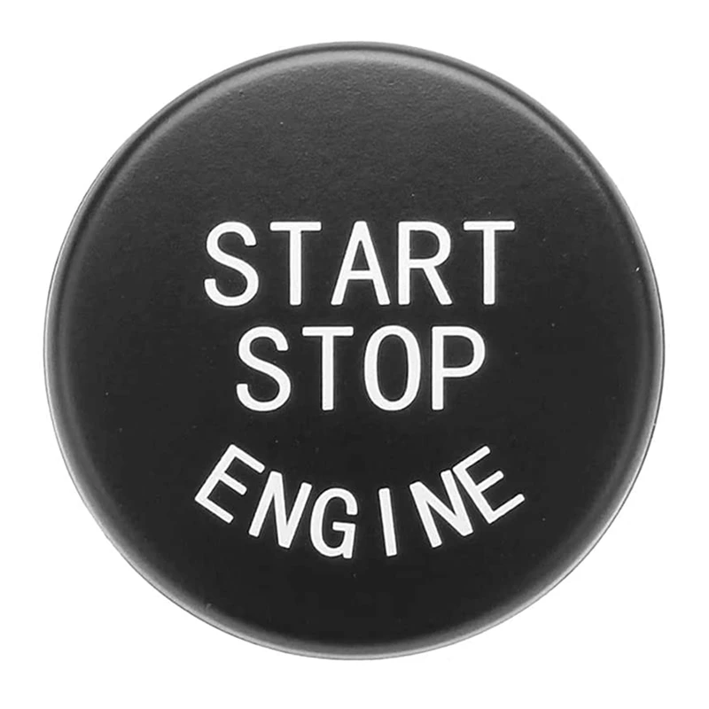 ปุ่ม Start STOP Engine mobil สวิตช์ปิดสีดำสำหรับ-BMW F02 F01 F10 F11 2009 2010 2011 2012 2013