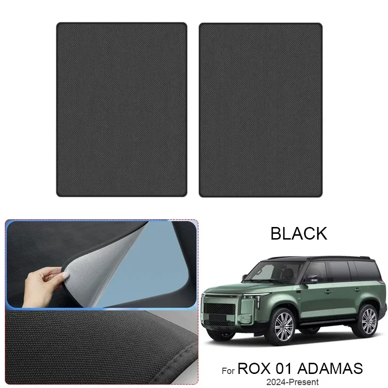 

For ROX 01 ADAMAS-Present Car Suede Fabric Anti-uv Electrostatic Adsorption Sunroof Sunshade Auto Heat Insulation Skylight