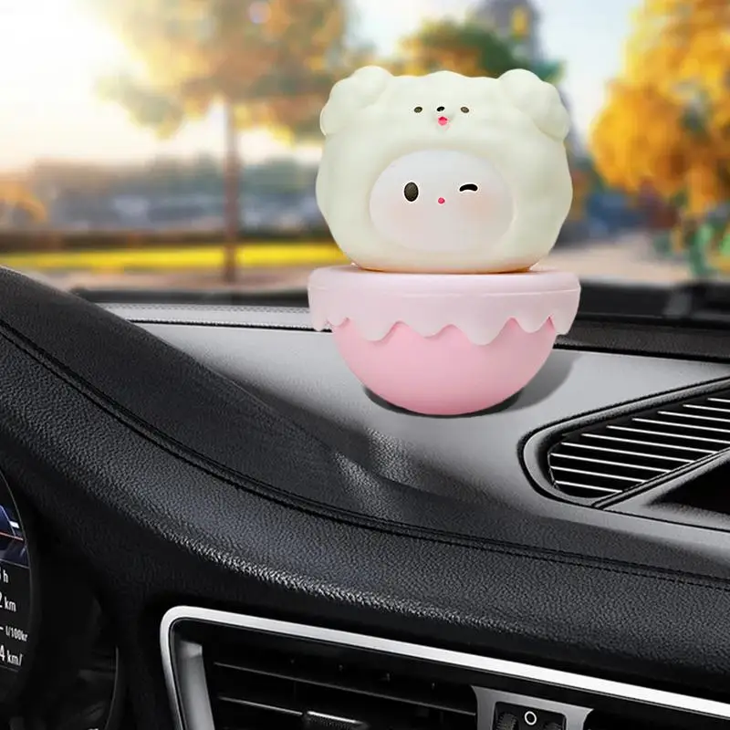 

Animal Tumbler Toy Car Dashboard Shaking Head Tumbler Adorable Desktop Tumbler Decoration Fidget Toys For Kids Party Favors