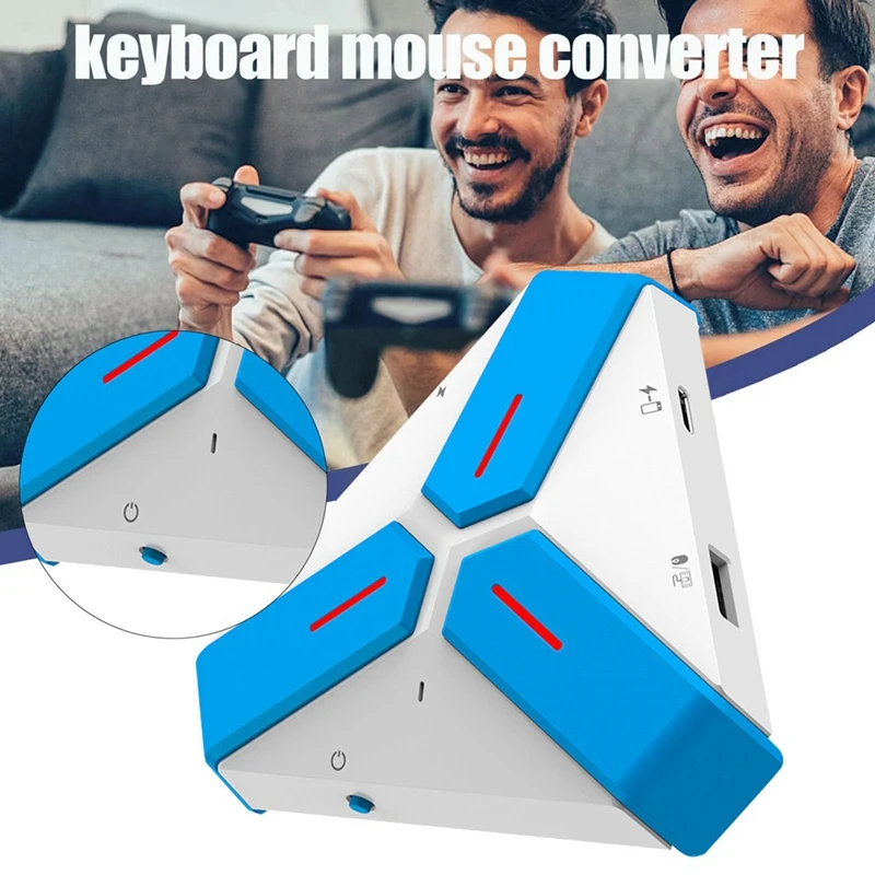 ตัวแปลงเมาส์คีย์บอร์ดสำหรับคีย์บอร์ดเมาส์ที่ถือเกม USB อินเตอร์เฟซชนิด C บลูทูธ5.0แอนดรอยด์ตัวแปลง iOS pubg