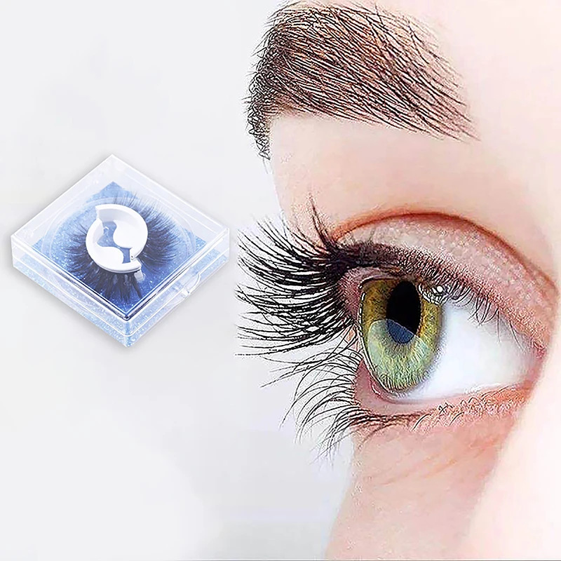 1Pair Anime Cosplay Dense False Eyelashes Eyelashes Adult Stage Makeup Hallowmas Women Men DIY Accessories Reusable