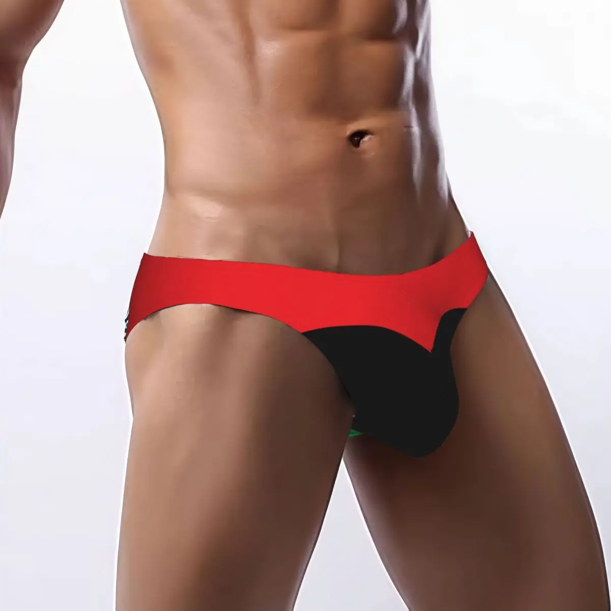 

Men's Briefs Sexy Underpants Pan African Flag Bikini Underwear Men Panties
