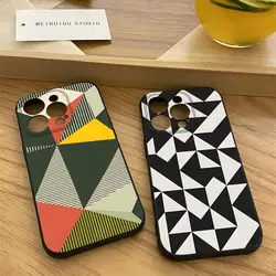 Bauhaus Exhibition Art Phone Case for 15 Pro Max iphone 14 Pro Max 12 13 Mini 11 Xr X Xs 8 7 Plus Silicone Back Cover