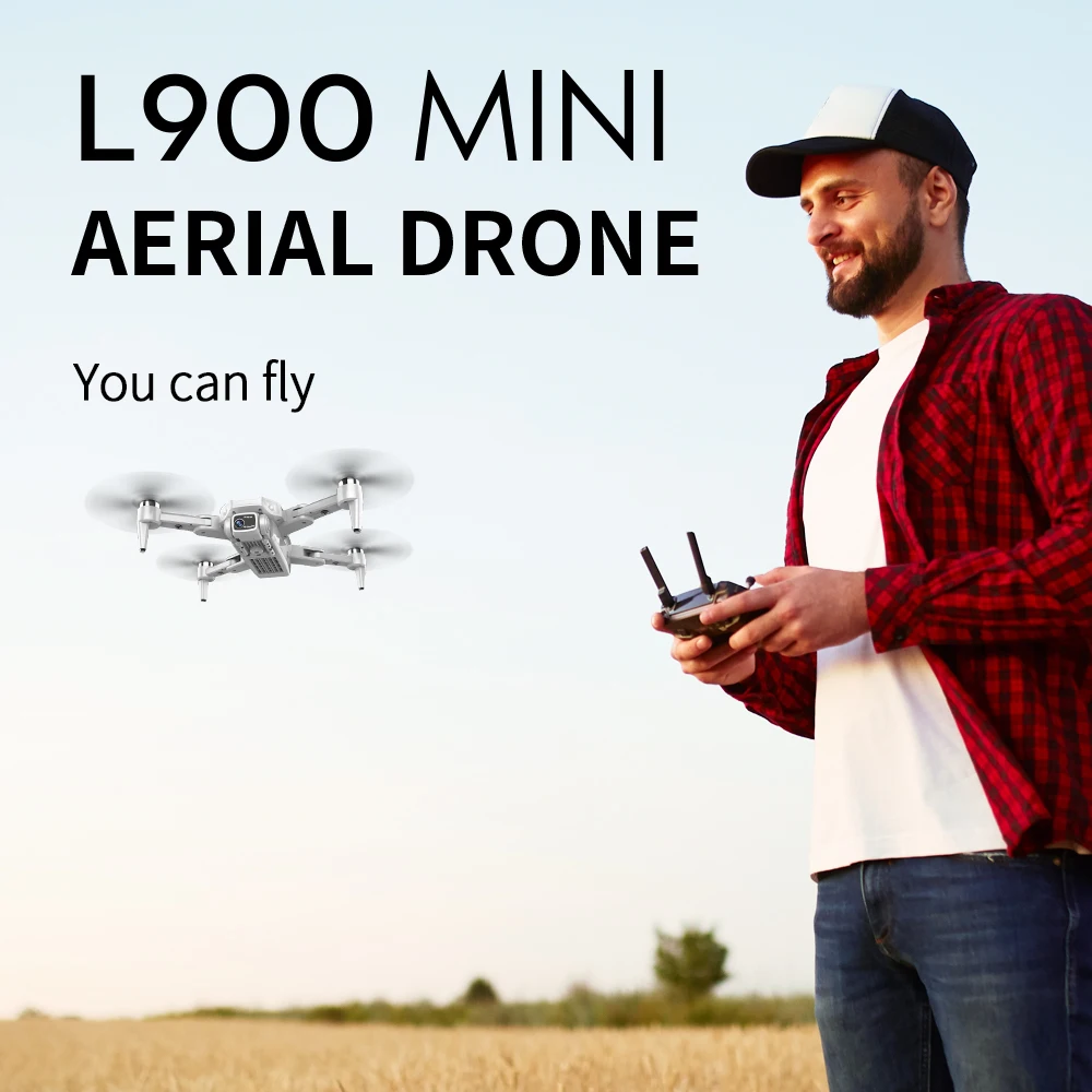 L900 Pro GPS Drone 4K Profesjonalny podwójny aparat HD 5G Wifi 360° °   Unikanie przeszkód Bezszczotkowy składany quadcopter RC Drone Toy