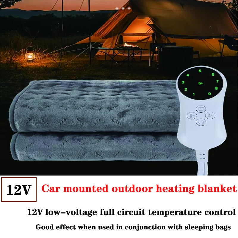 Car Electric Blanket 12v For Off-road Vehicles - Car Heated Blanket Seat Soft Heating Pad Caping Warm Heater RV Heated Blanket