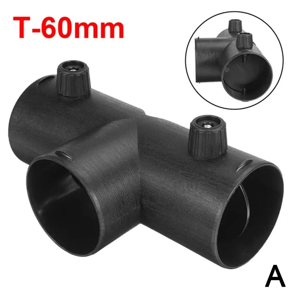 75mm T Y Car Heater Air Vent Ducting Piece Exhaust Connector Dual Closable Open Regulatin For Webasto Diesel Parking Heate A1W3