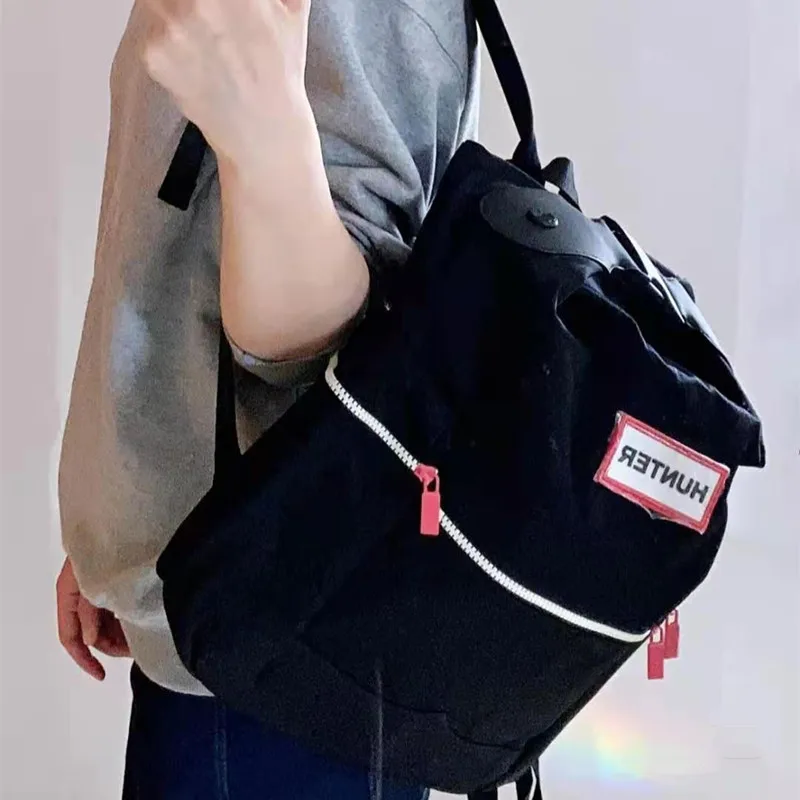 [Styl Celebrytów] Plecak w stylu Huntera dla par, wodoodporny, do wędrówek i wspinaczki górskiej, plecak damski, duże i małe rozmiary