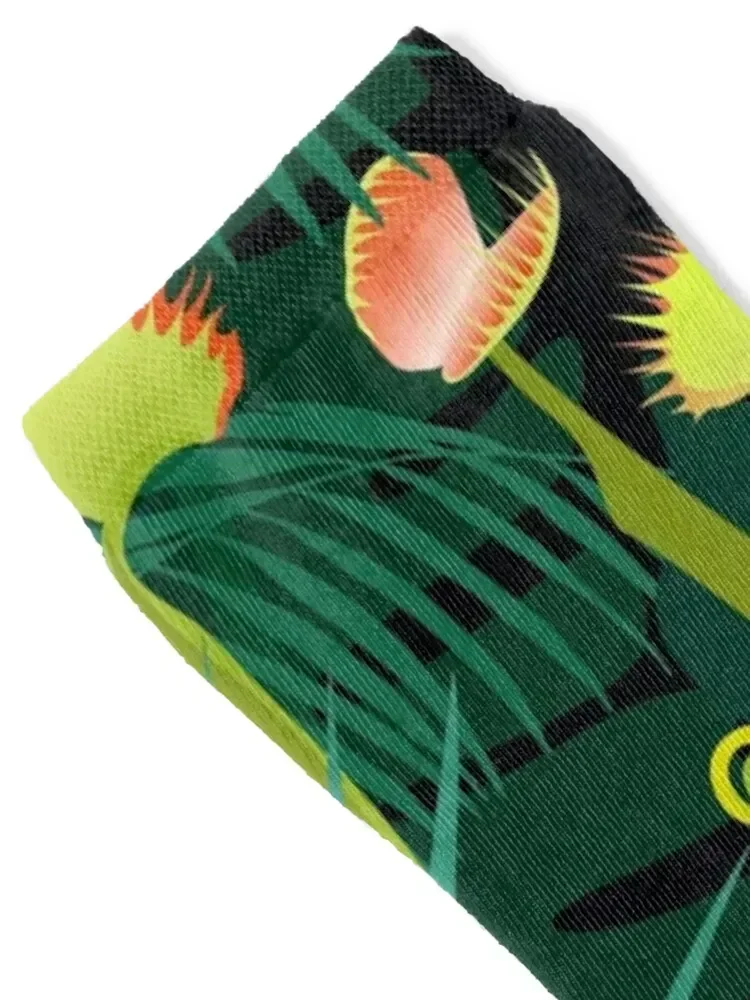 nocturnal carnivorous flora Socks fashionable sheer hiphop Designer Man Socks Women's