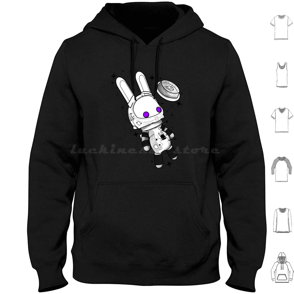 Sweat-shirts à capuche Space Bunny à manches longues Jade Rabbit Moon Shadowkeep Destiny 2 Ricecake Moon Rabbit Bray Tech