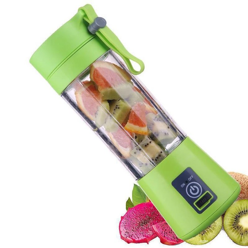 Electric Fruit Juicer Blender Portable Handheld USB Personal Milk Smoothie Maker Mixer Cup For Home Picnic Office